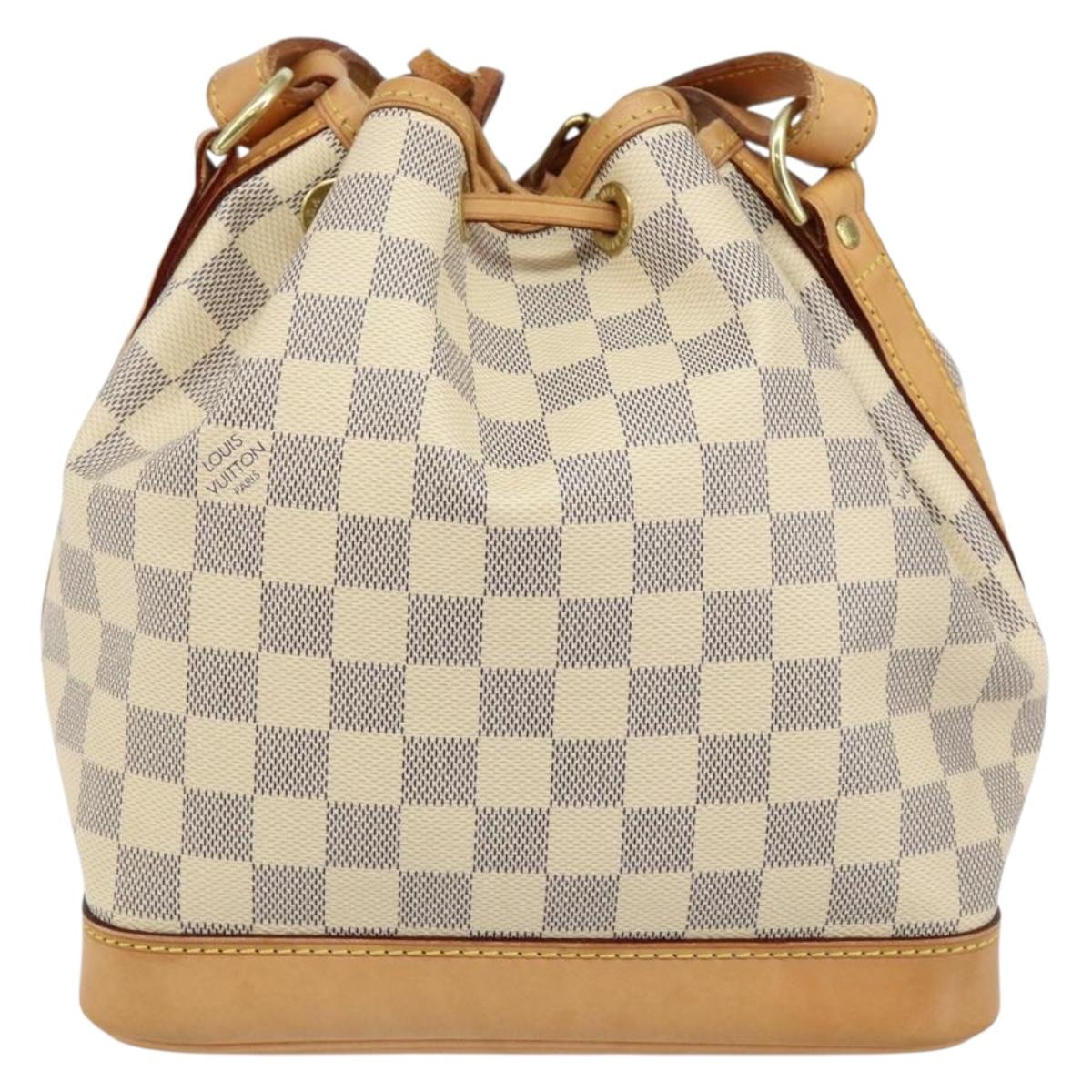 LOUIS VUITTON Damier Azur Noe BB Shoulder Bag N41220 LV Auth 145590