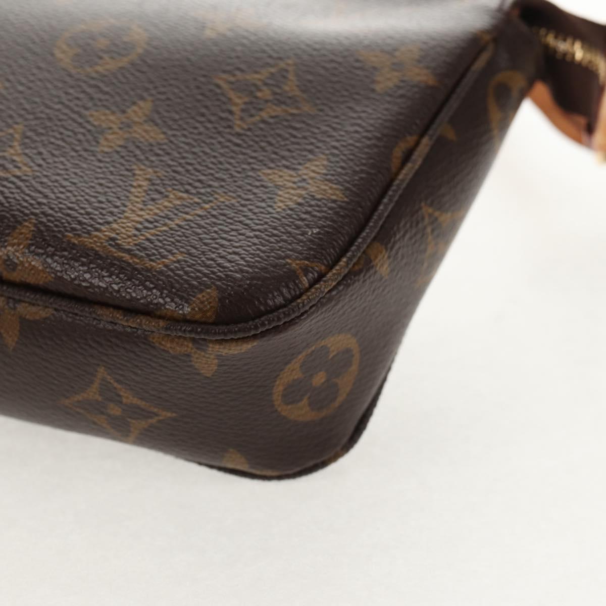 LOUIS VUITTON Monogram Pochette Accessoires Pouch M51980 LV Auth 145592V
