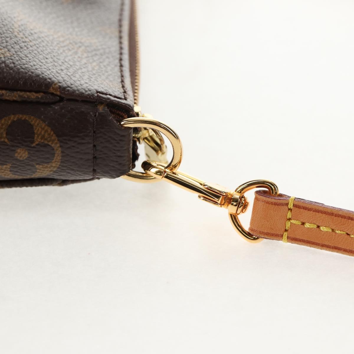 LOUIS VUITTON Monogram Pochette Accessoires Pouch M51980 LV Auth 145592V