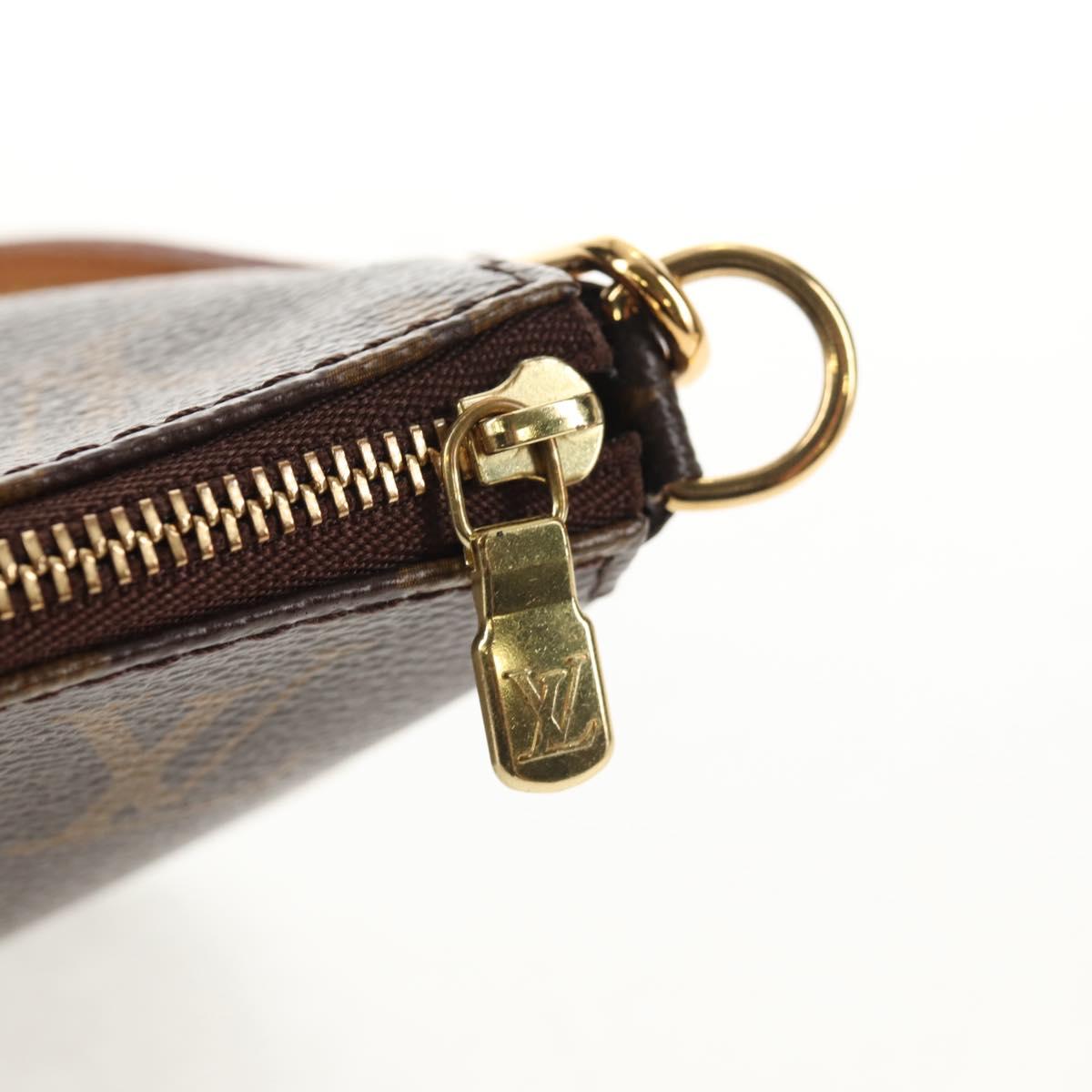 LOUIS VUITTON Monogram Pochette Accessoires Pouch M51980 LV Auth 145592V