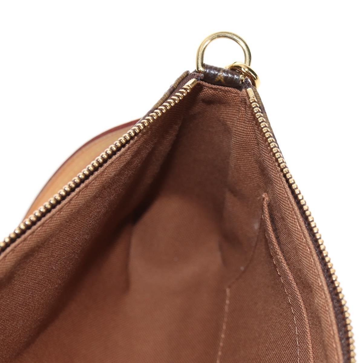 LOUIS VUITTON Monogram Pochette Accessoires Pouch M51980 LV Auth 145592V