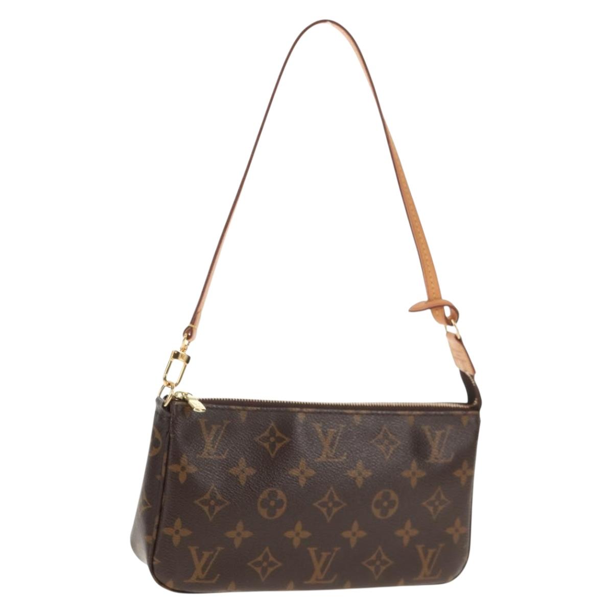 LOUIS VUITTON Monogram Pochette Accessoires Pouch M51980 LV Auth 145592V