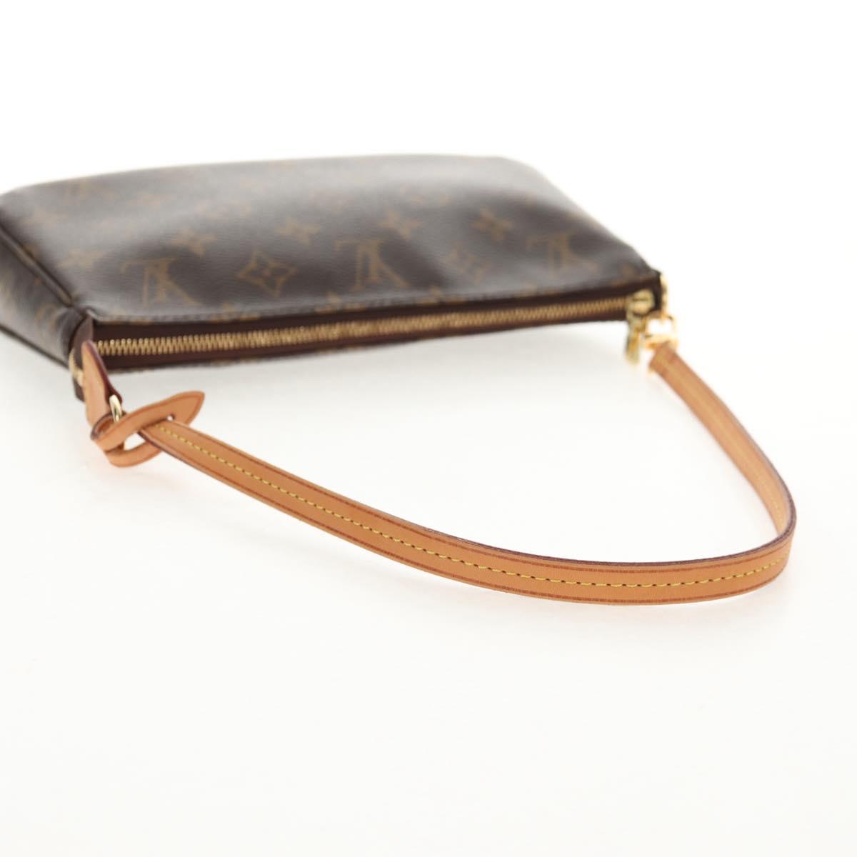 LOUIS VUITTON Monogram Pochette Accessoires Pouch M51980 LV Auth 145592V