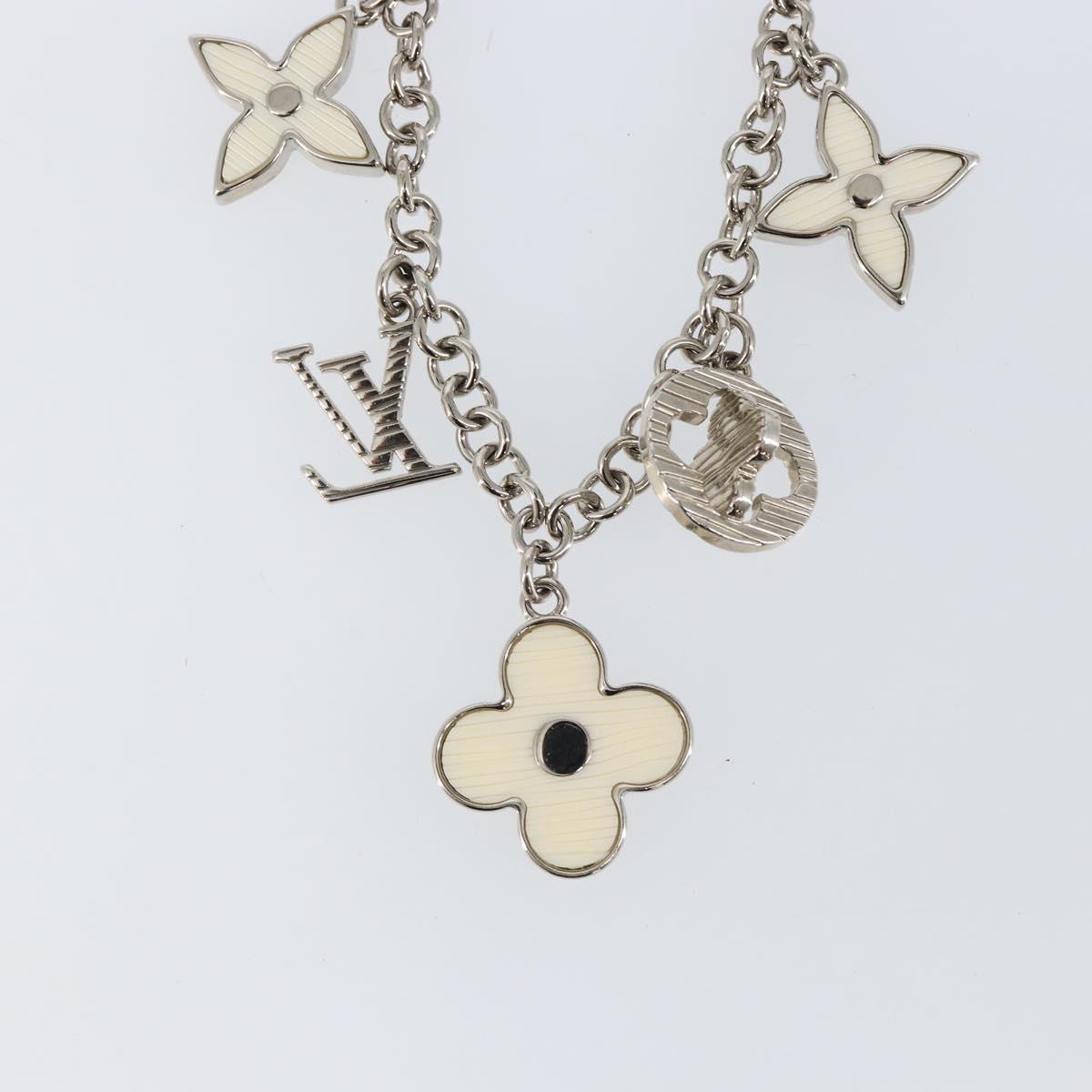 LOUIS VUITTON Bijoux Sac Chainne Fleur De Epi Bag Charm M65110 LV Auth 145597