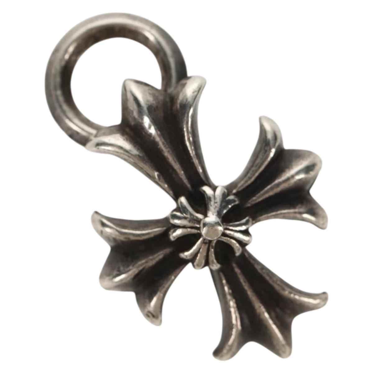 Chrome Hearts CH Plus Pendant Top Ag925 Silver Auth 145602AM