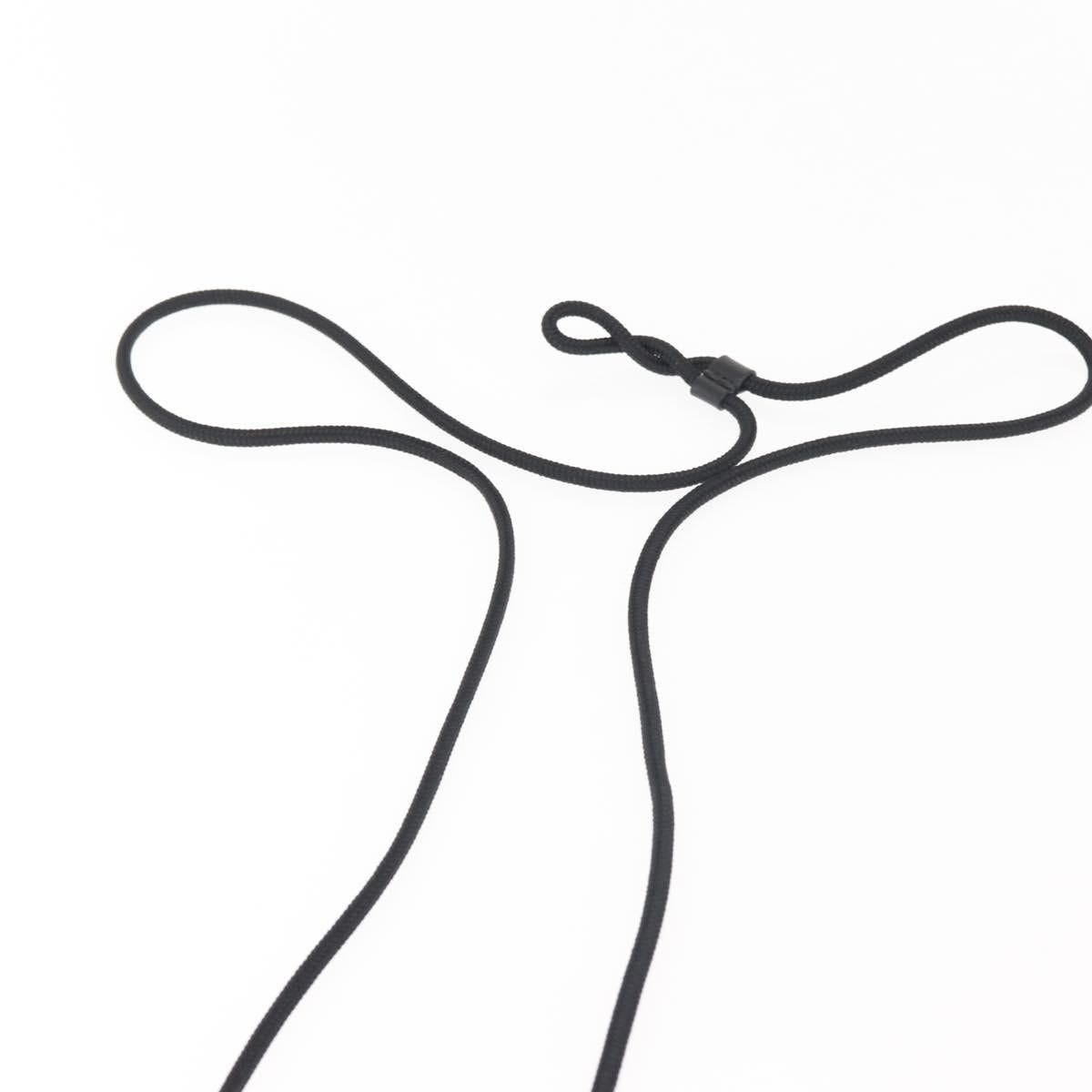 Maison Margiela Phone Shoulder Bag Leather Silver Black Auth 145607