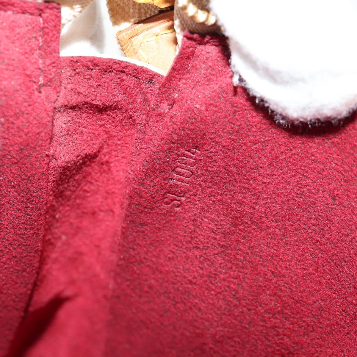 LOUIS VUITTON Multicolor Pochette Accessoires Pouch White M92649 LV Auth 145617A