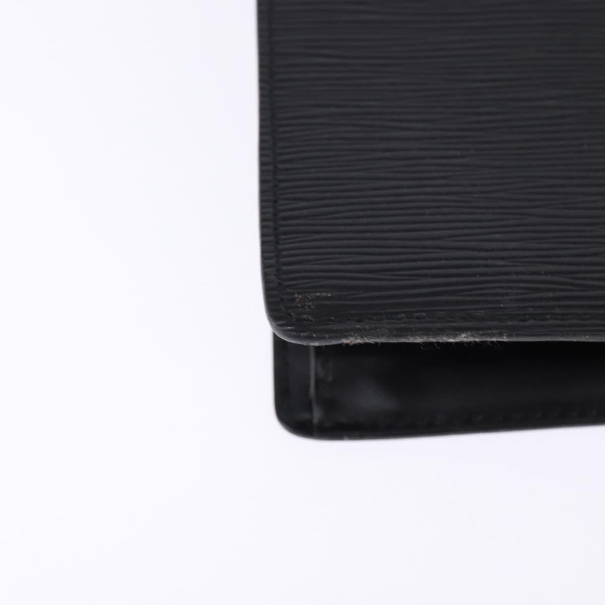 LOUIS VUITTON Epi Sac Plat Hand Bag Black M59082 LV Auth 145660