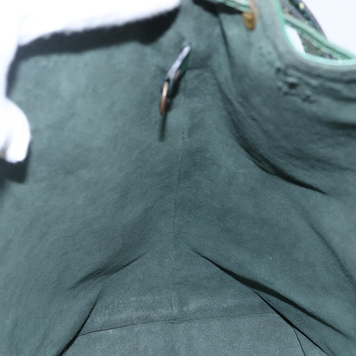 LOUIS VUITTON Epi Noe Shoulder Bag Green M44004 LV Auth 145661