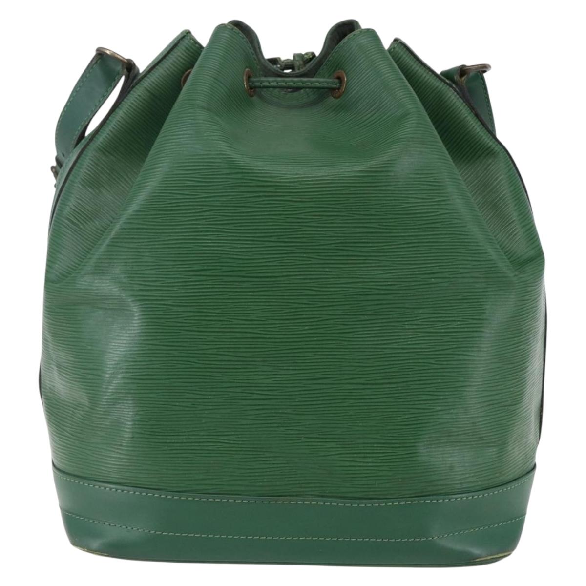 LOUIS VUITTON Epi Noe Shoulder Bag Green M44004 LV Auth 145661