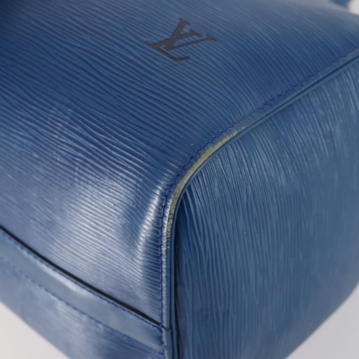 LOUIS VUITTON Epi Speedy 30 Hand Bag Toledo Blue M43005 LV Auth 145662