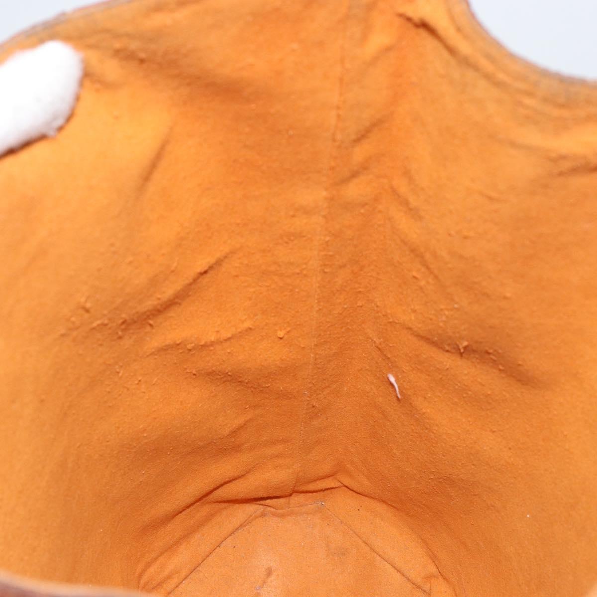 LOUIS VUITTON Epi Sac Depaule GM Shoulder Bag Brown M80193 LV Auth 145664