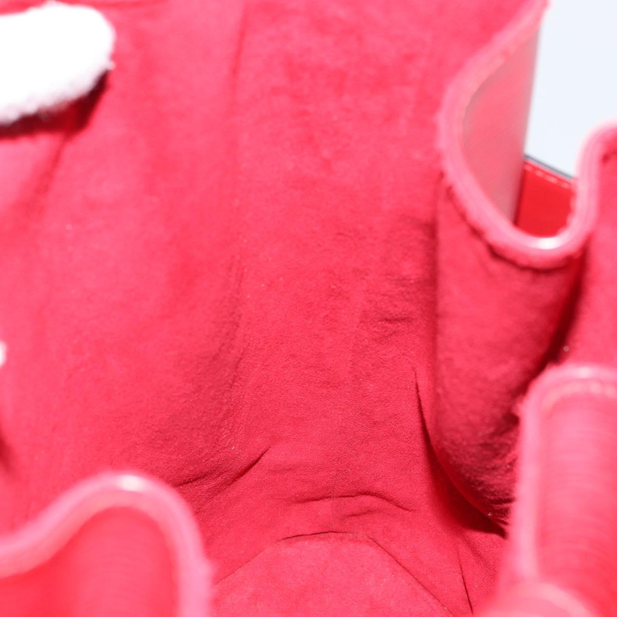 LOUIS VUITTON Epi Sac Depaule GM Shoulder Bag Red M80197 LV Auth 145665