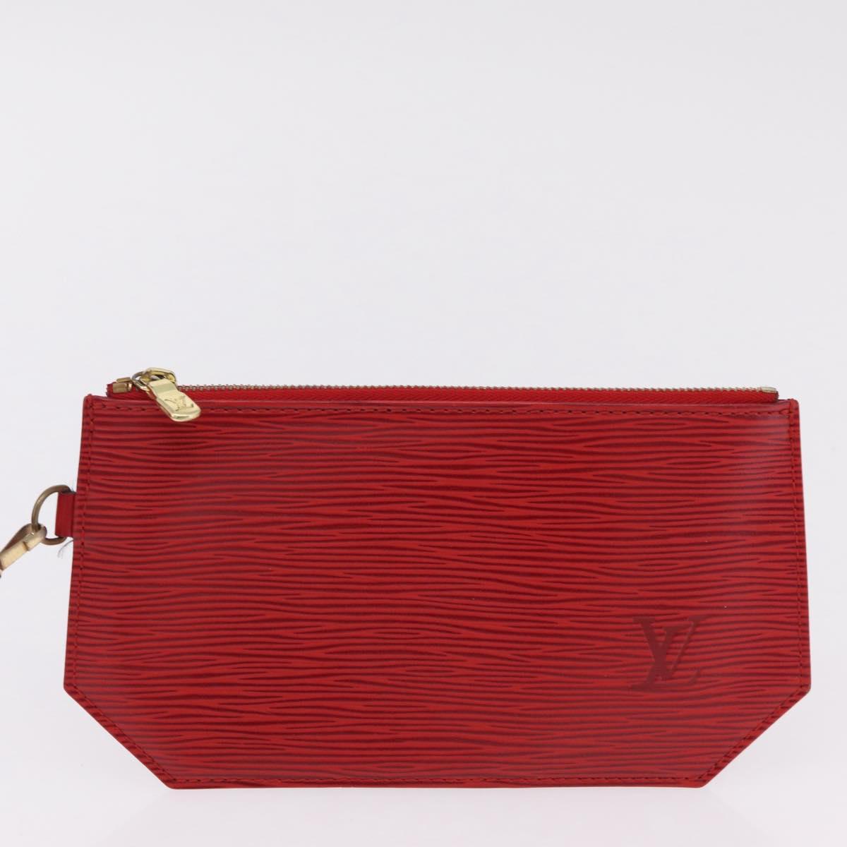 LOUIS VUITTON Epi Sac Depaule GM Shoulder Bag Red M80197 LV Auth 145665