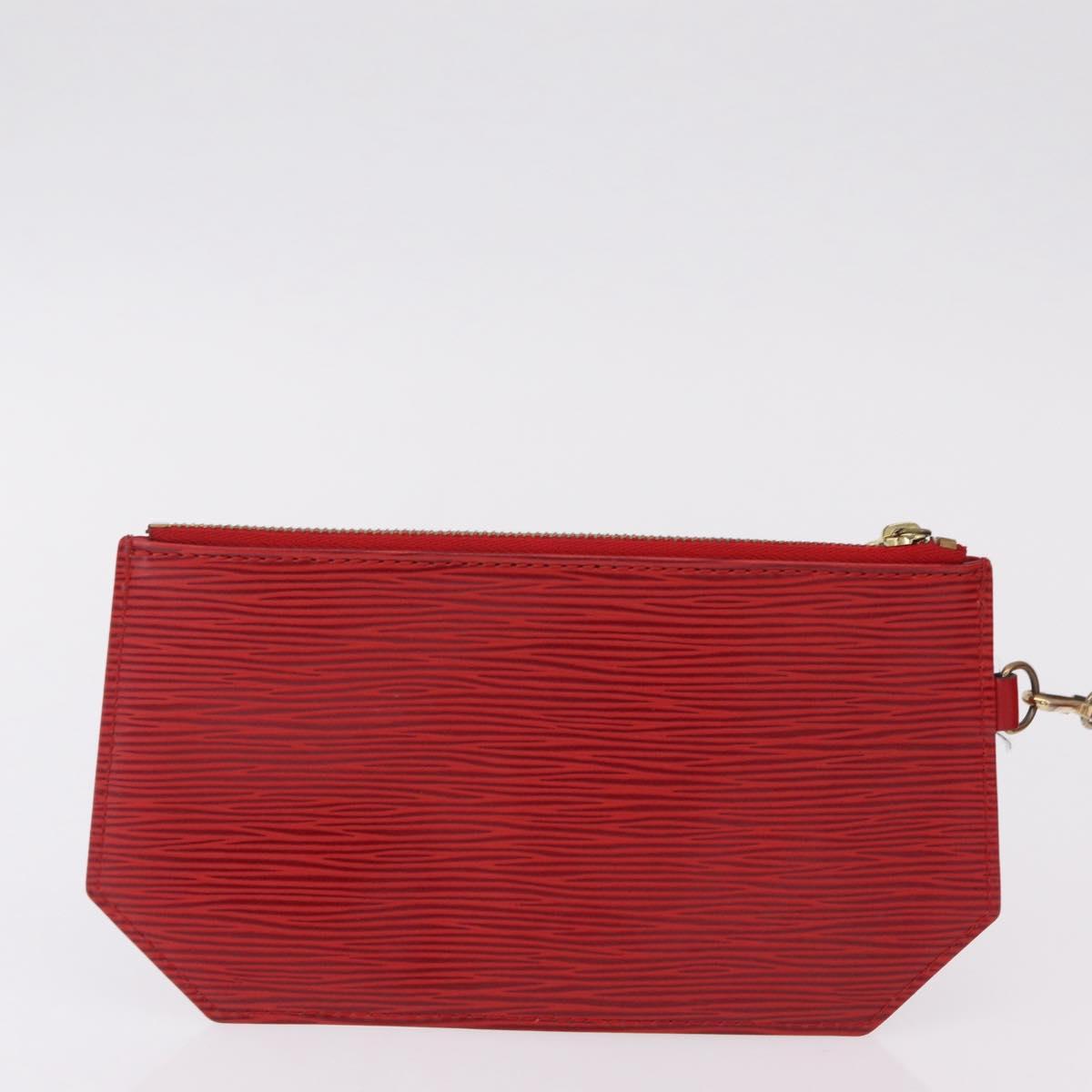 LOUIS VUITTON Epi Sac Depaule GM Shoulder Bag Red M80197 LV Auth 145665