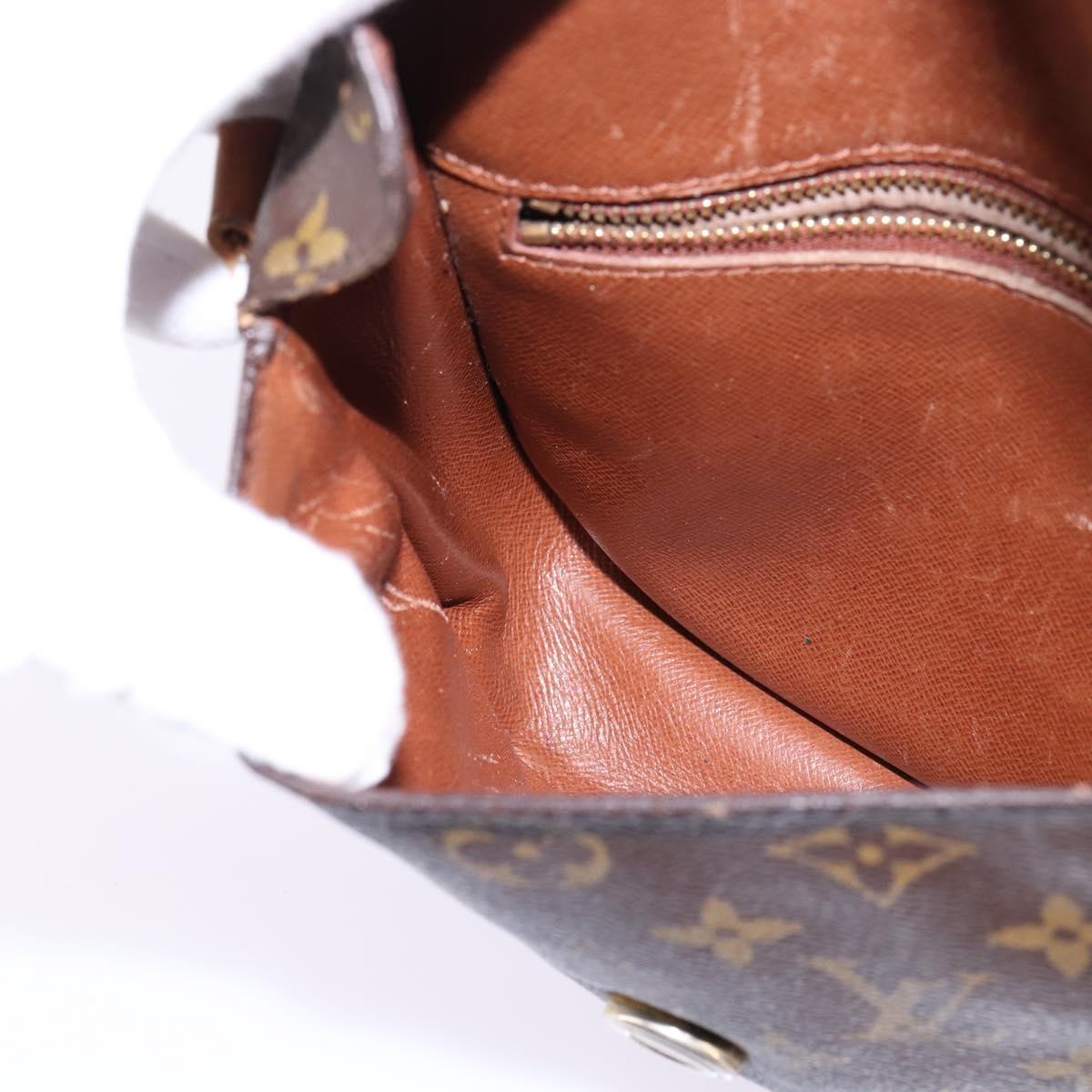 LOUIS VUITTON Monogram Saint Cloud MM Shoulder Bag M51243 LV Auth 145669