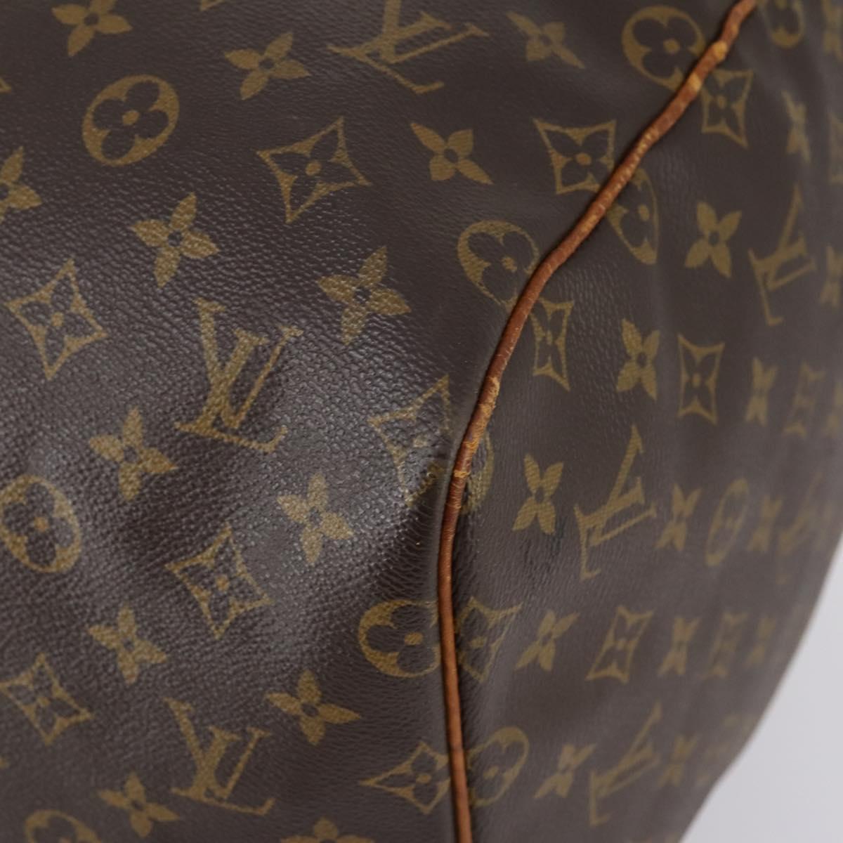 LOUIS VUITTON Monogram Keepall 55 Boston Bag M41424 LV Auth 145680