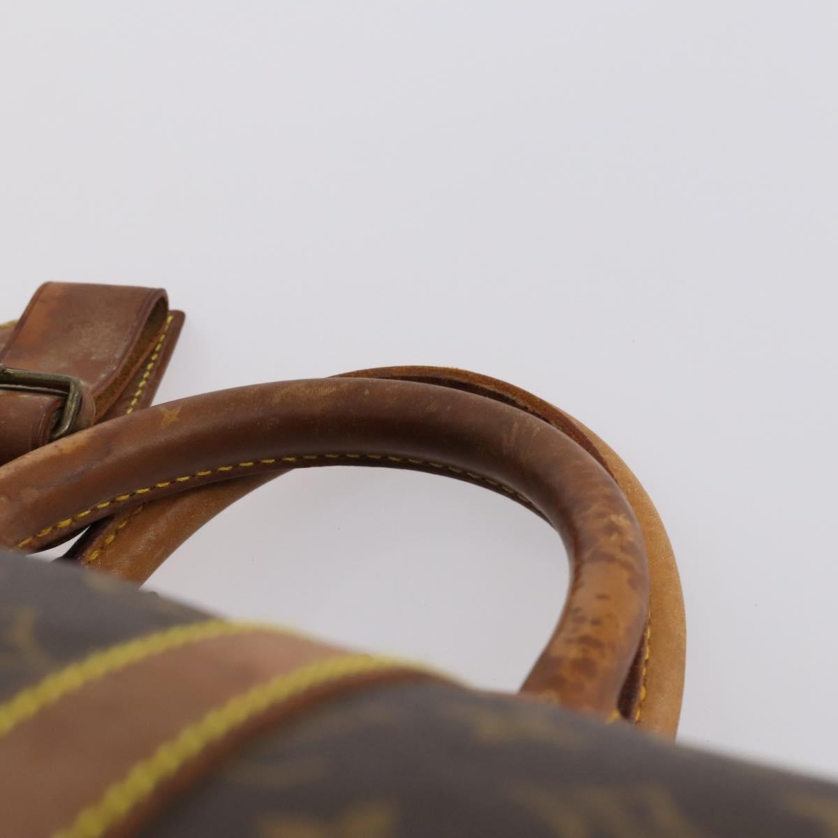 LOUIS VUITTON Monogram Keepall 55 Boston Bag M41424 LV Auth 145680