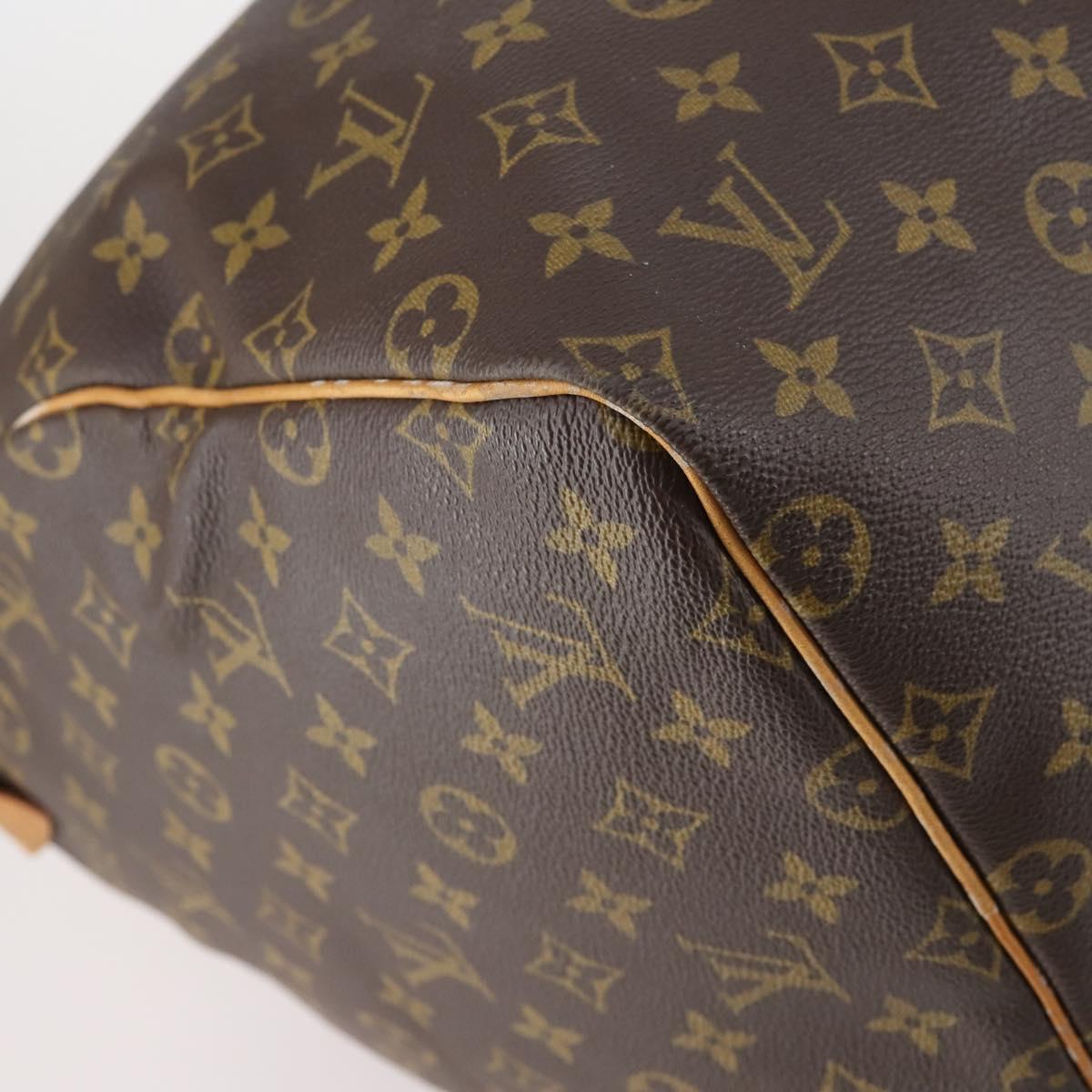 LOUIS VUITTON Monogram Keepall 55 Boston Bag M41424 LV Auth 145681