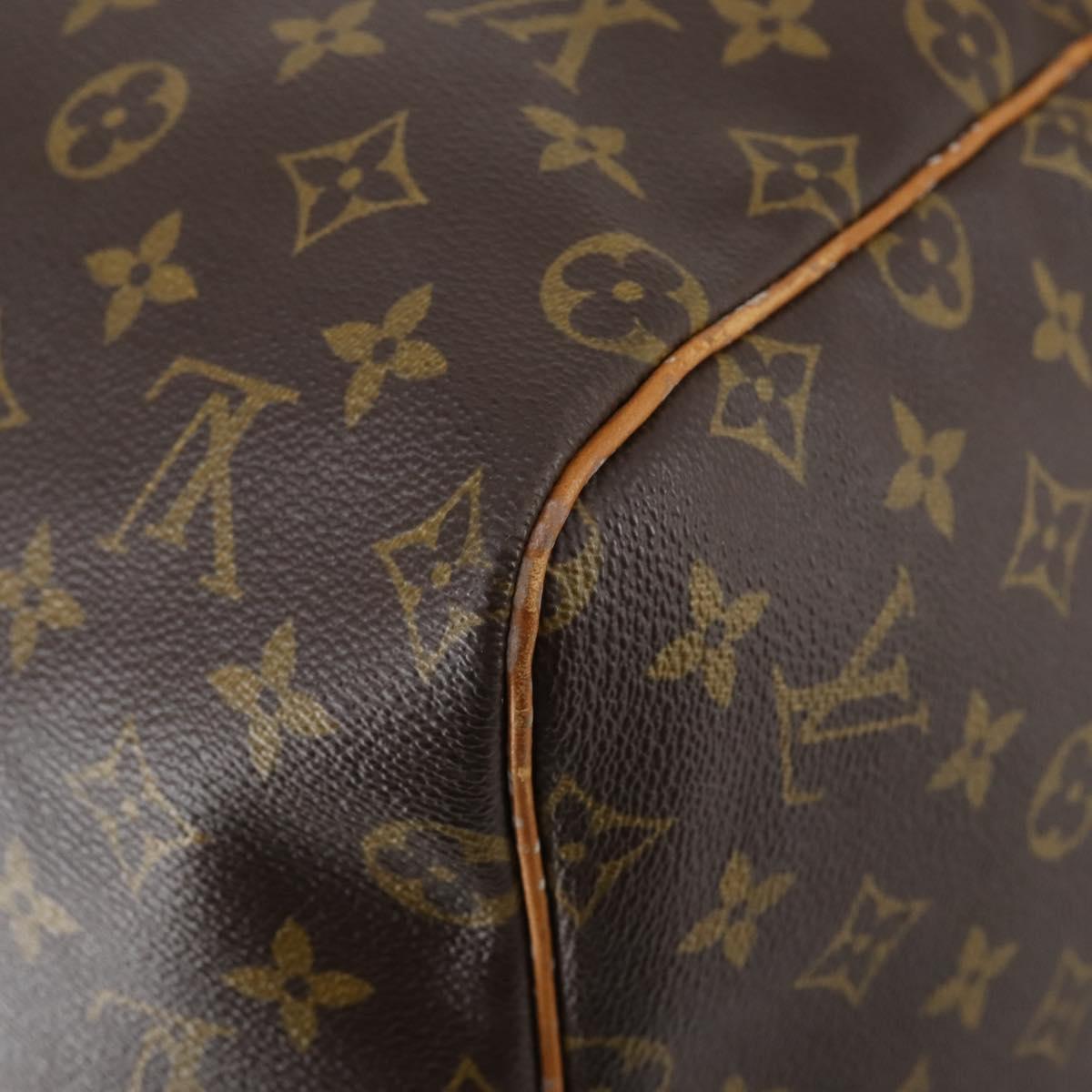 LOUIS VUITTON Monogram Keepall 55 Boston Bag M41424 LV Auth 145681