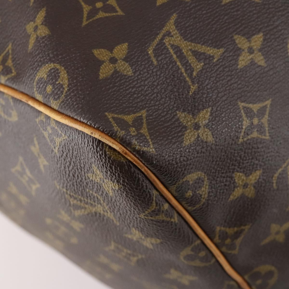 LOUIS VUITTON Monogram Keepall 55 Boston Bag M41424 LV Auth 145681