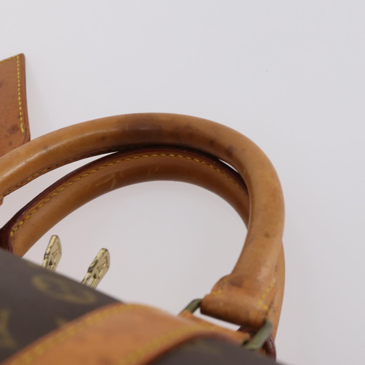 LOUIS VUITTON Monogram Keepall 55 Boston Bag M41424 LV Auth 145681