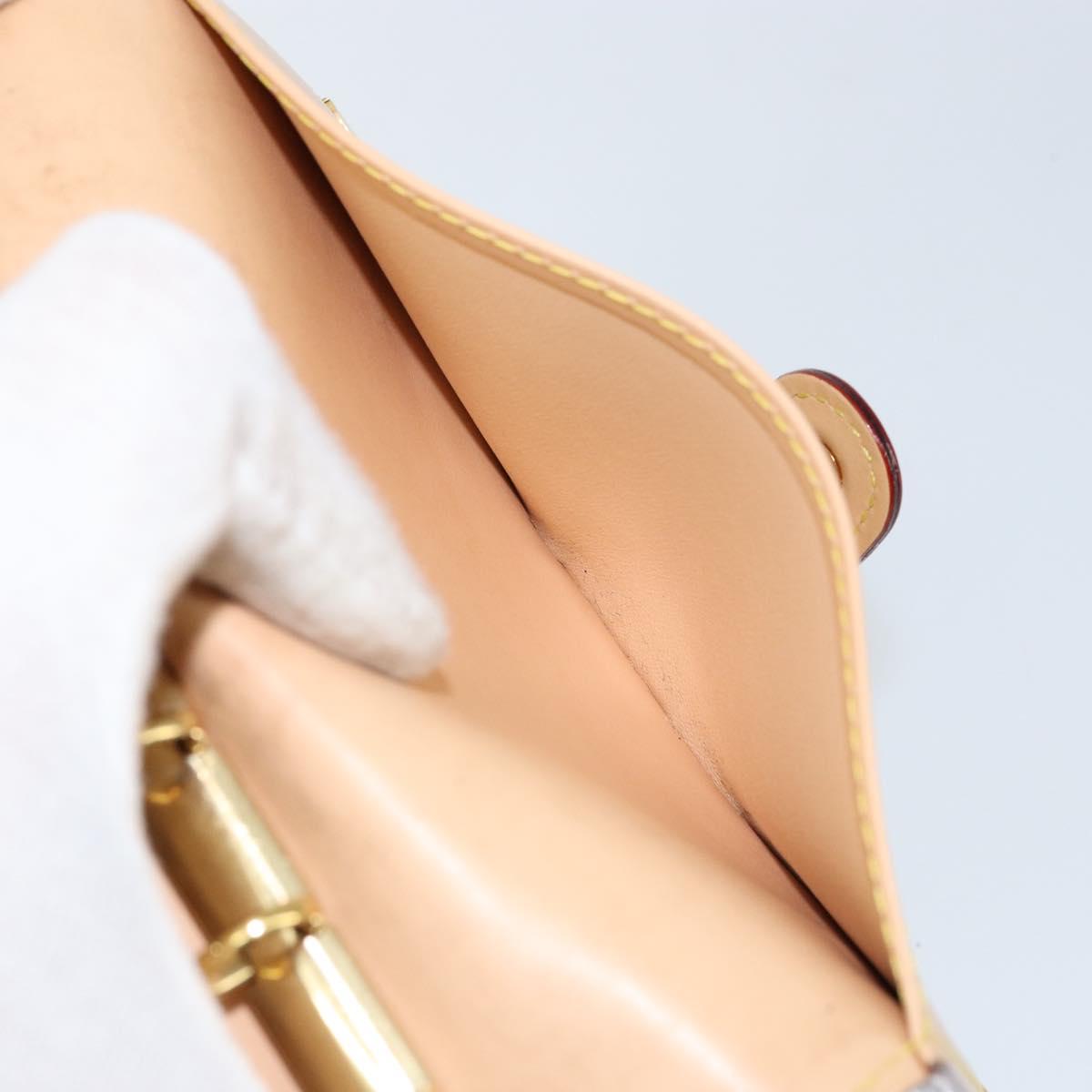 LOUIS VUITTON Multicolor Agenda PM Day Planner Cover Black R20895 LV Auth 145699