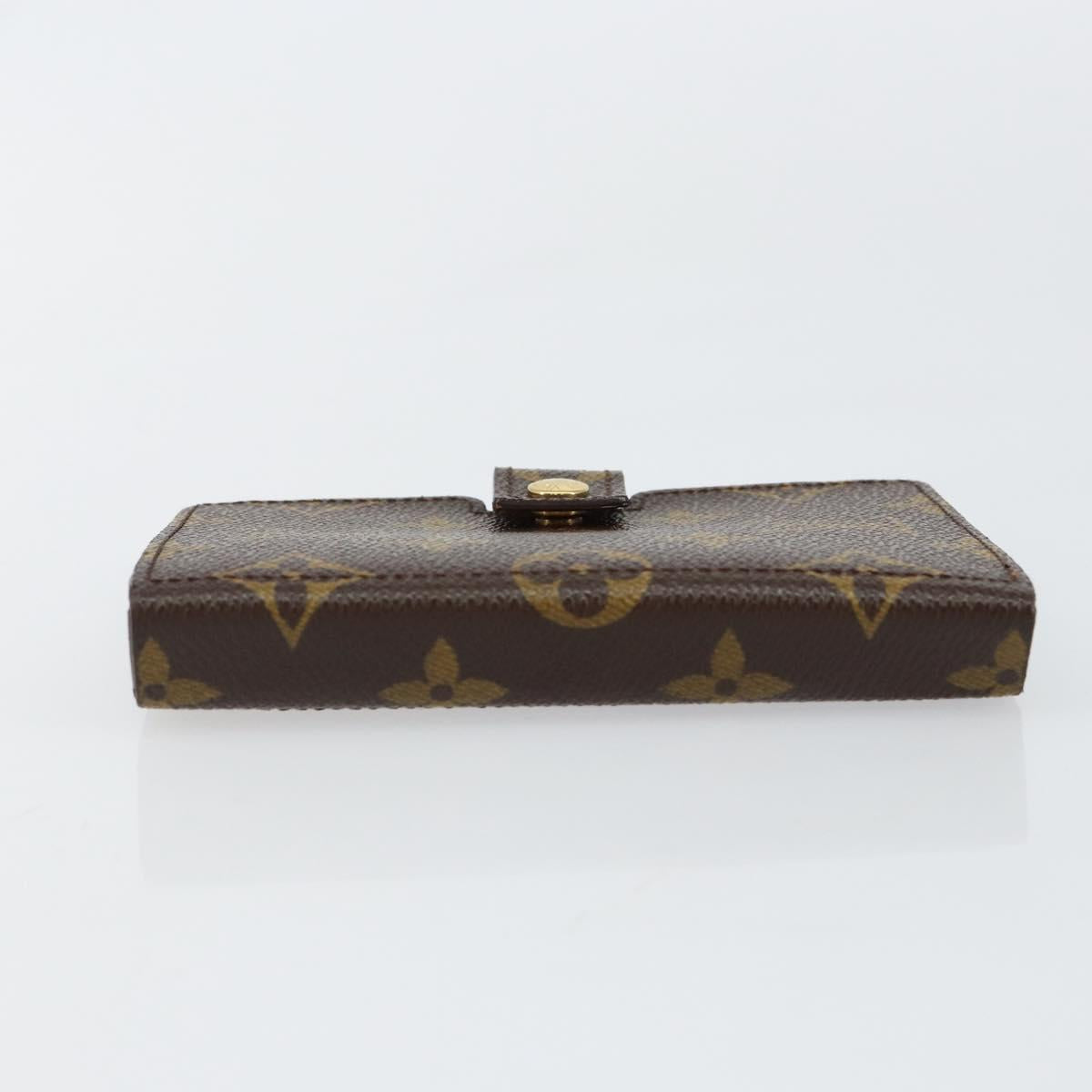 LOUIS VUITTON Monogram PDA Cover Etui Palm V Day Planner Cover LV Auth 145700