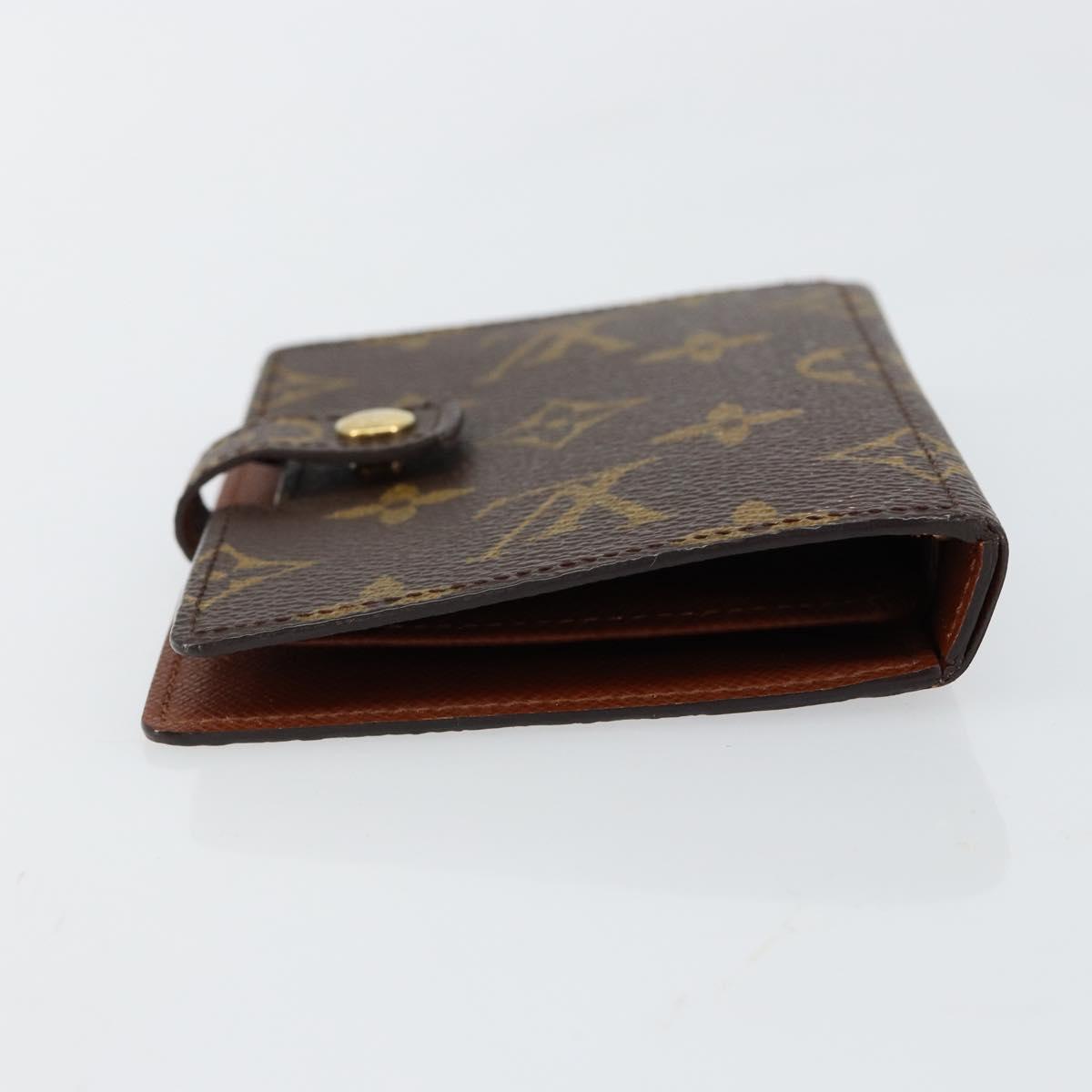 LOUIS VUITTON Monogram PDA Cover Etui Palm V Day Planner Cover LV Auth 145700