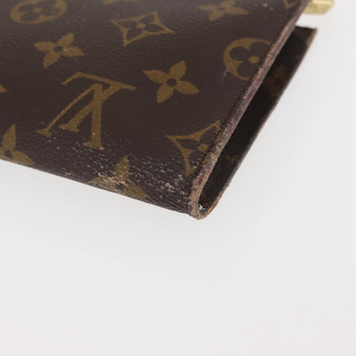 LOUIS VUITTON Monogram Bucket PM Accessory Pouch LV Auth 145701