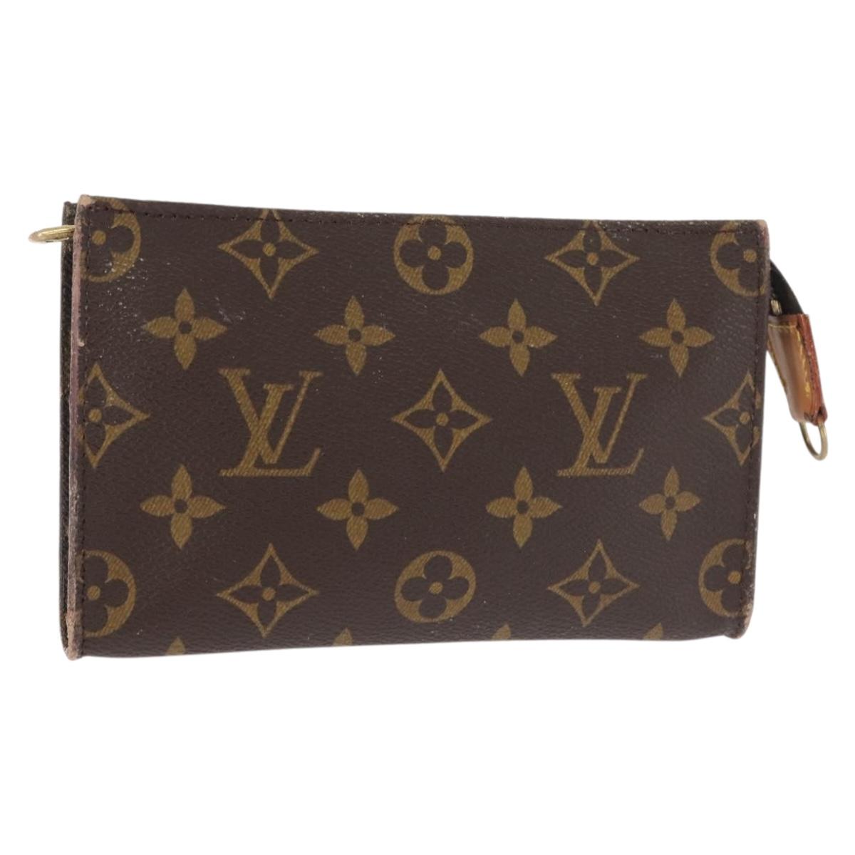 LOUIS VUITTON Monogram Bucket PM Accessory Pouch LV Auth 145701