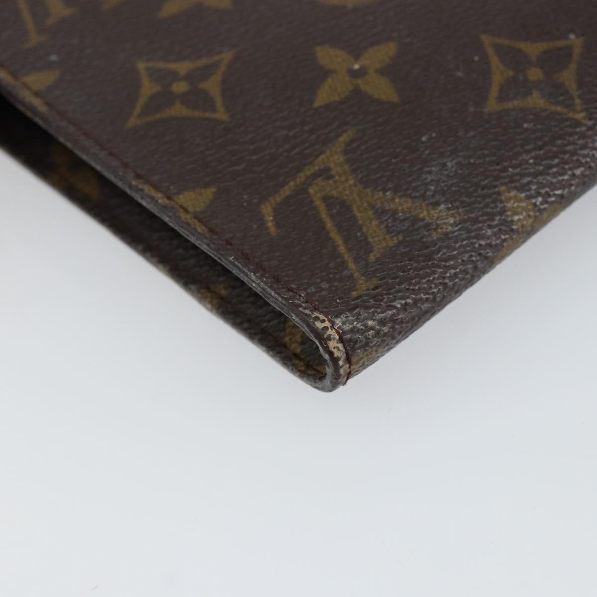 LOUIS VUITTON Monogram Bucket GM Accessory Pouch LV Auth 145703