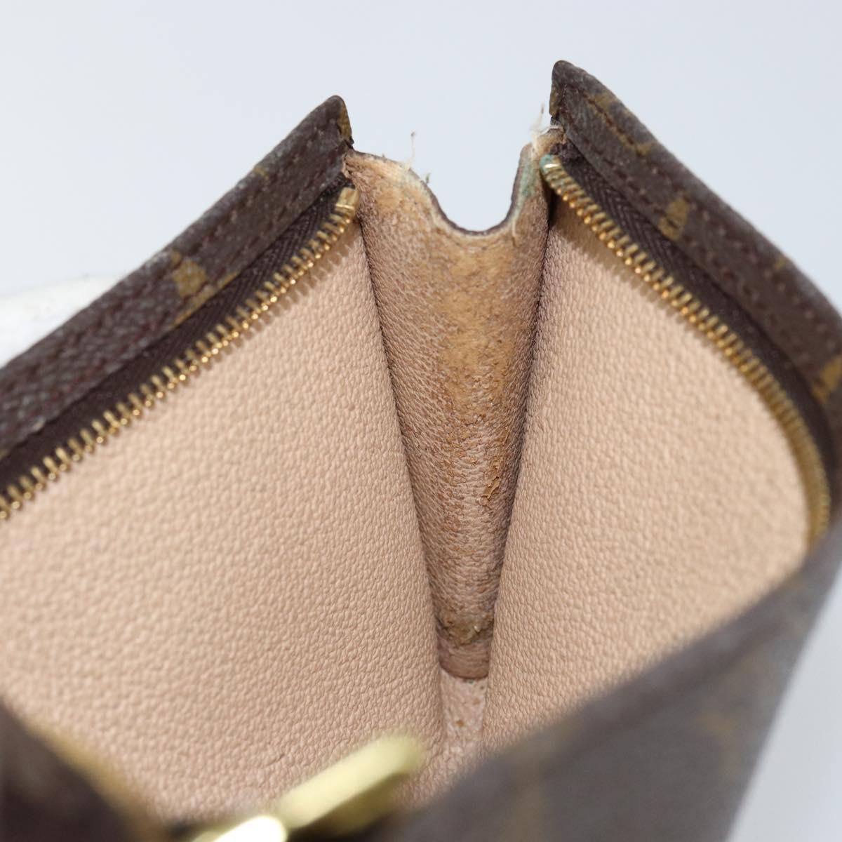 LOUIS VUITTON Monogram Bucket GM Accessory Pouch LV Auth 145703