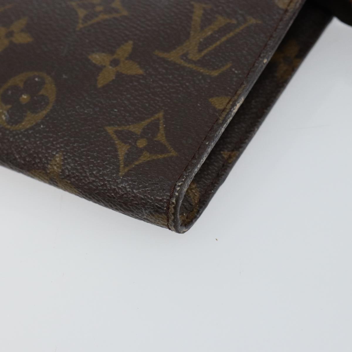LOUIS VUITTON Monogram Bucket GM Accessory Pouch LV Auth 145703