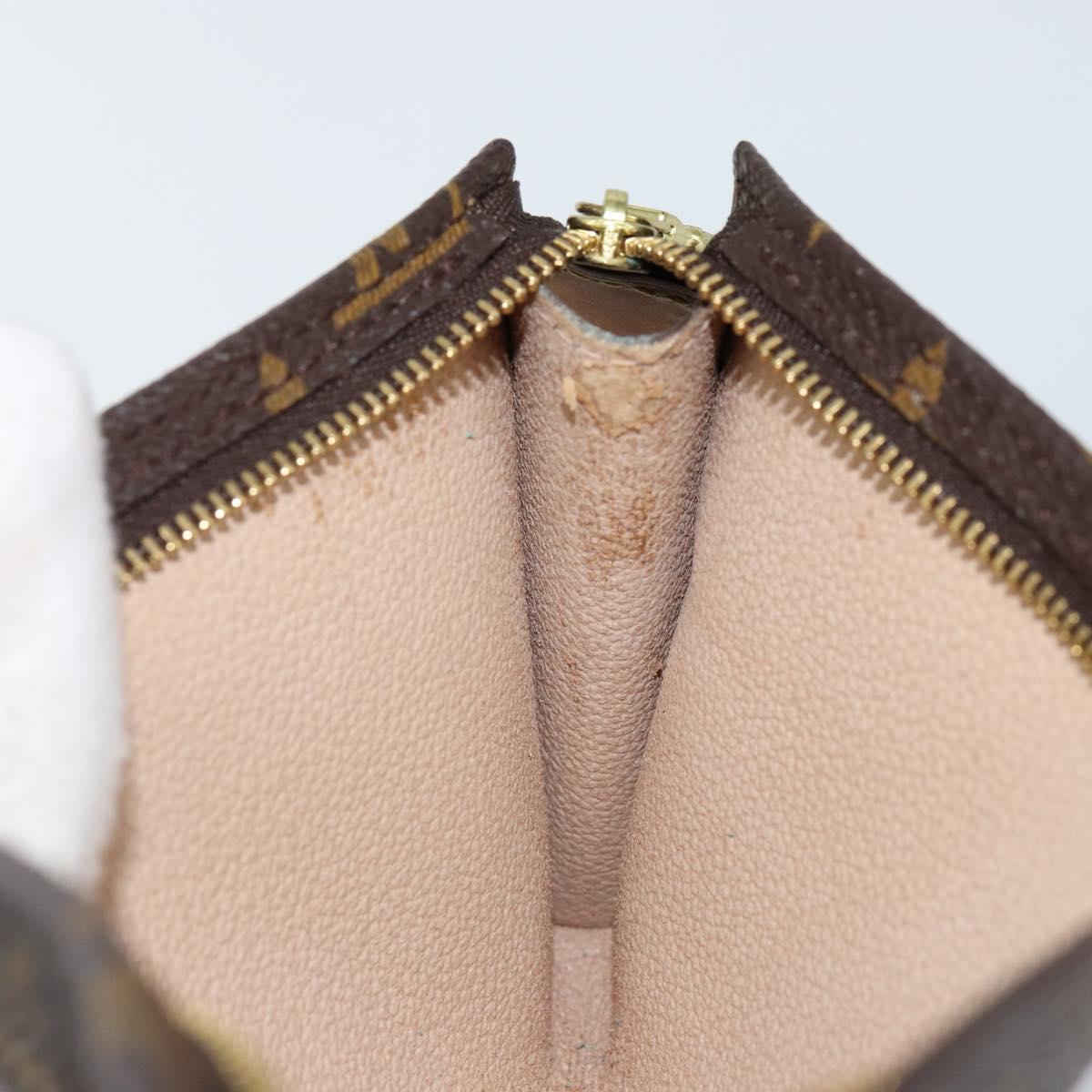 LOUIS VUITTON Monogram Bucket GM Accessory Pouch LV Auth 145704