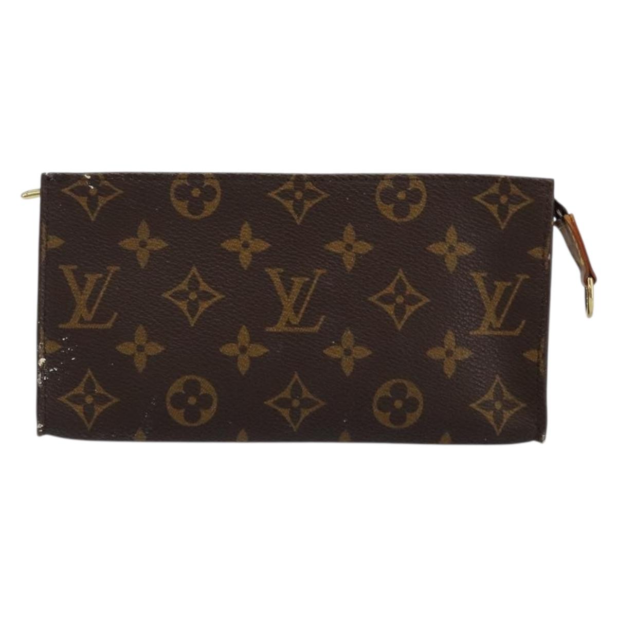 LOUIS VUITTON Monogram Bucket GM Accessory Pouch LV Auth 145704