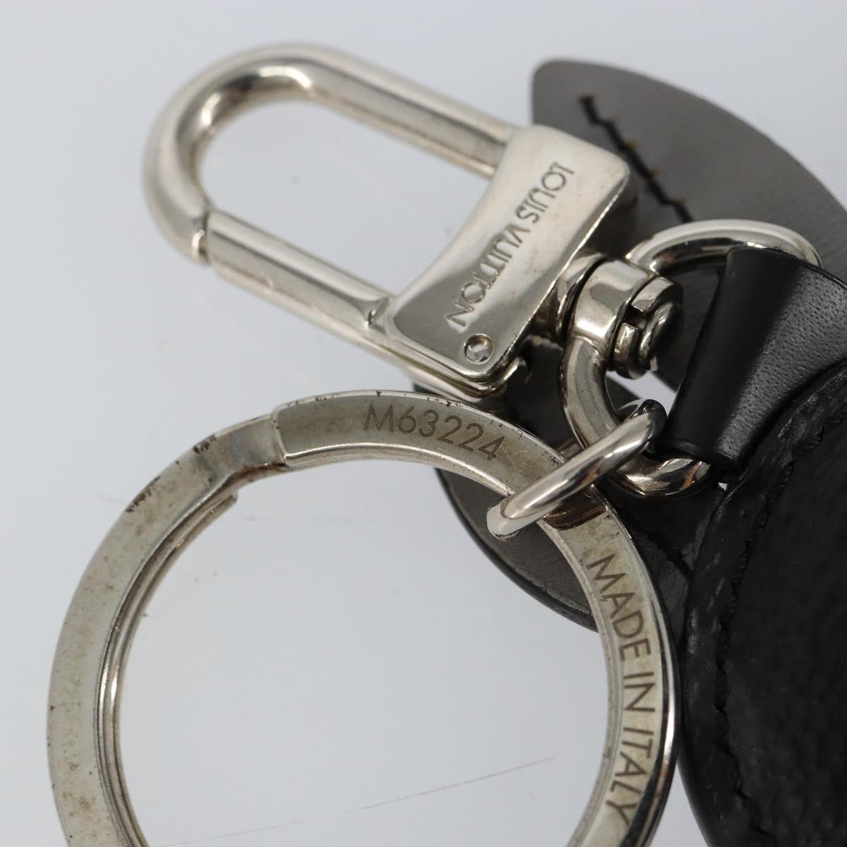 LOUIS VUITTON Monogram Eclipse Porte Cles Animal Rabbit Charm M63224 Auth 145705