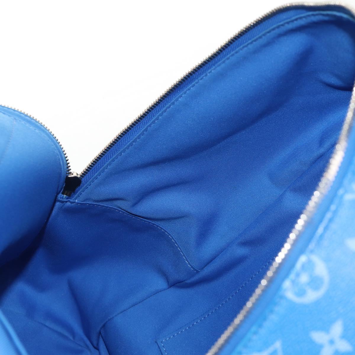 LOUIS VUITTON Monogram Clouds Multi Pocket Backpack Blue M45441 Auth 145712SAM
