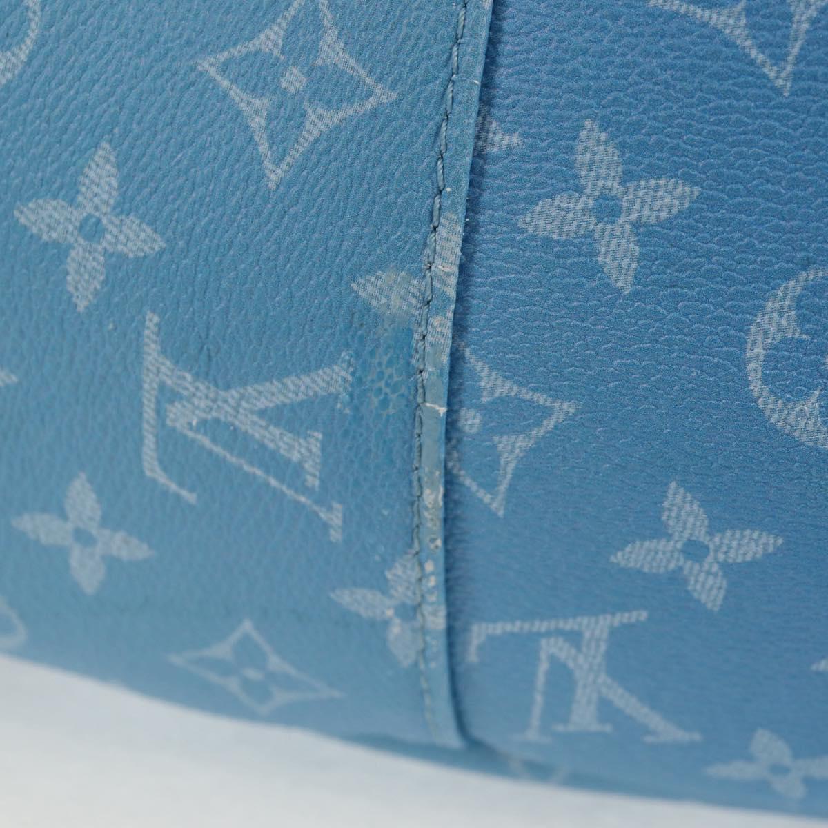 LOUIS VUITTON Monogram Clouds Multi Pocket Backpack Blue M45441 Auth 145712SAM