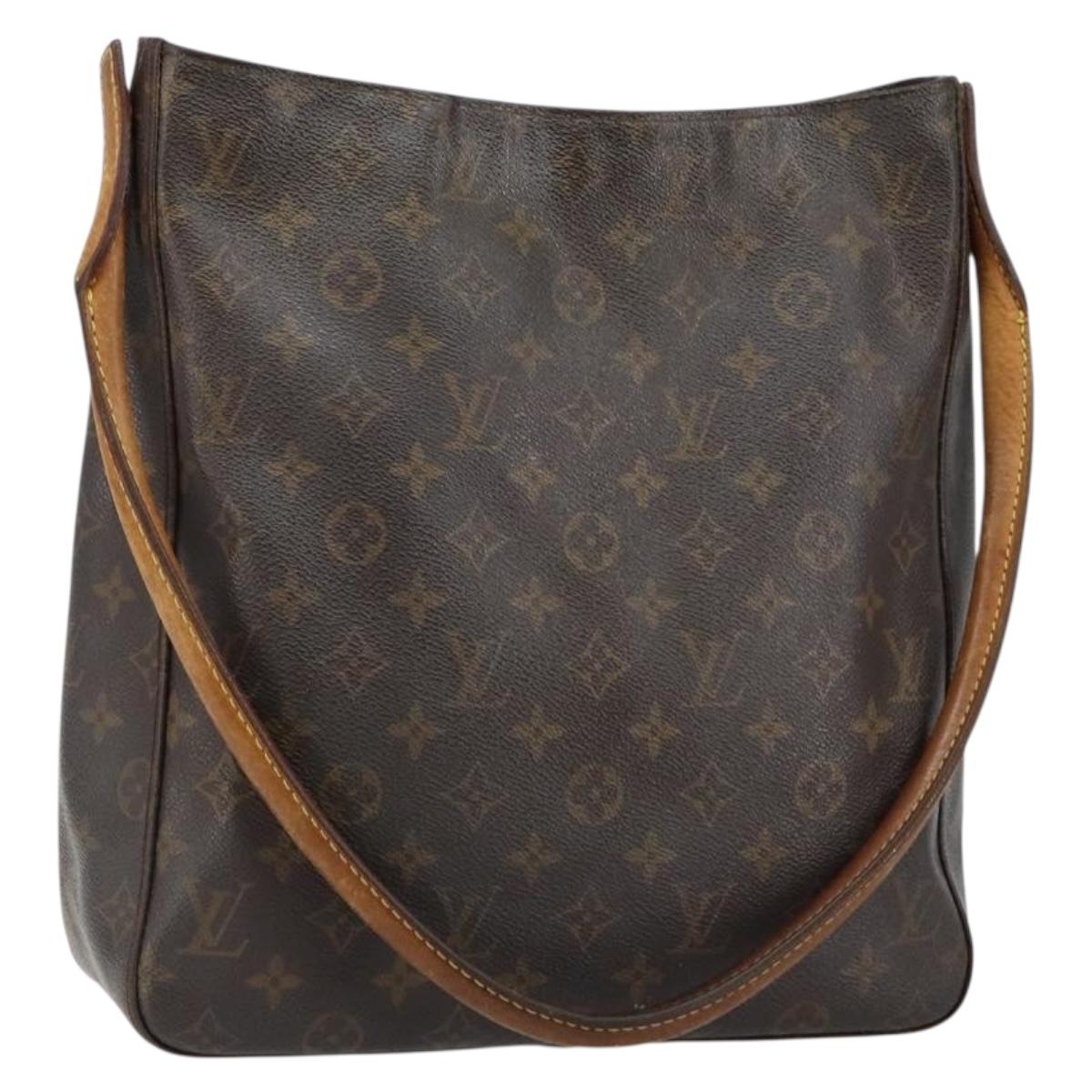 LOUIS VUITTON Monogram Looping GM Shoulder Bag M51145 LV Auth 145714
