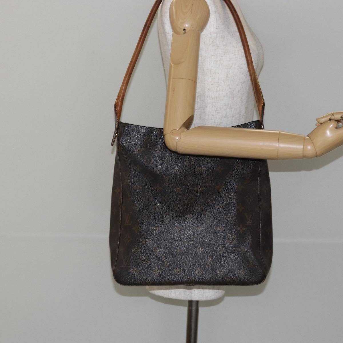 LOUIS VUITTON Monogram Looping GM Shoulder Bag M51145 LV Auth 145714