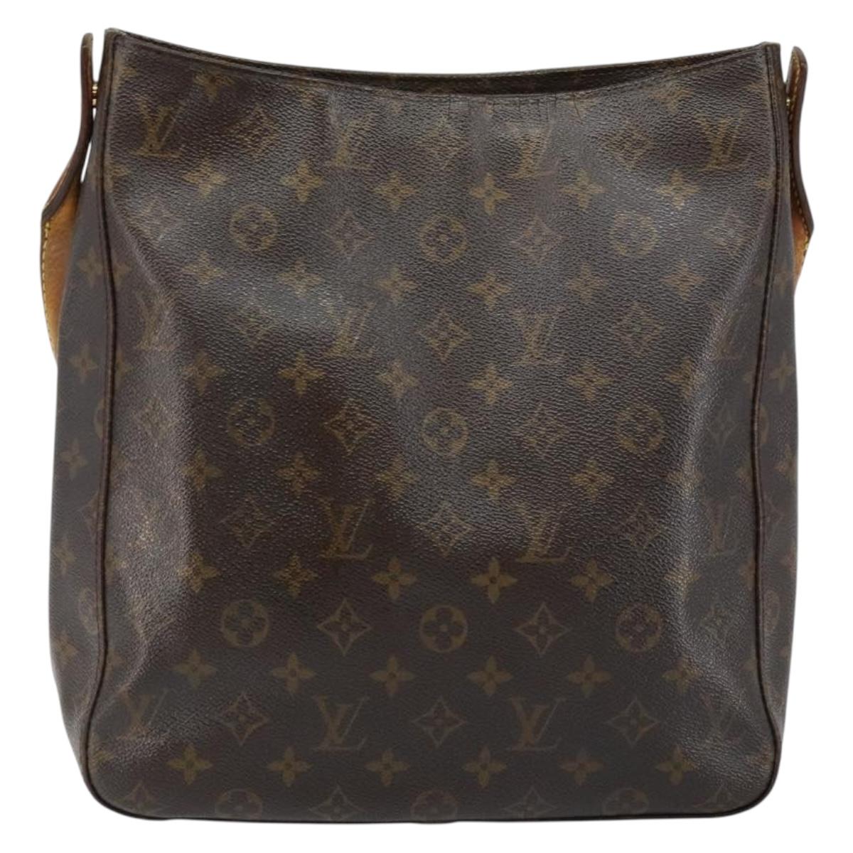 LOUIS VUITTON Monogram Looping GM Shoulder Bag M51145 LV Auth 145714