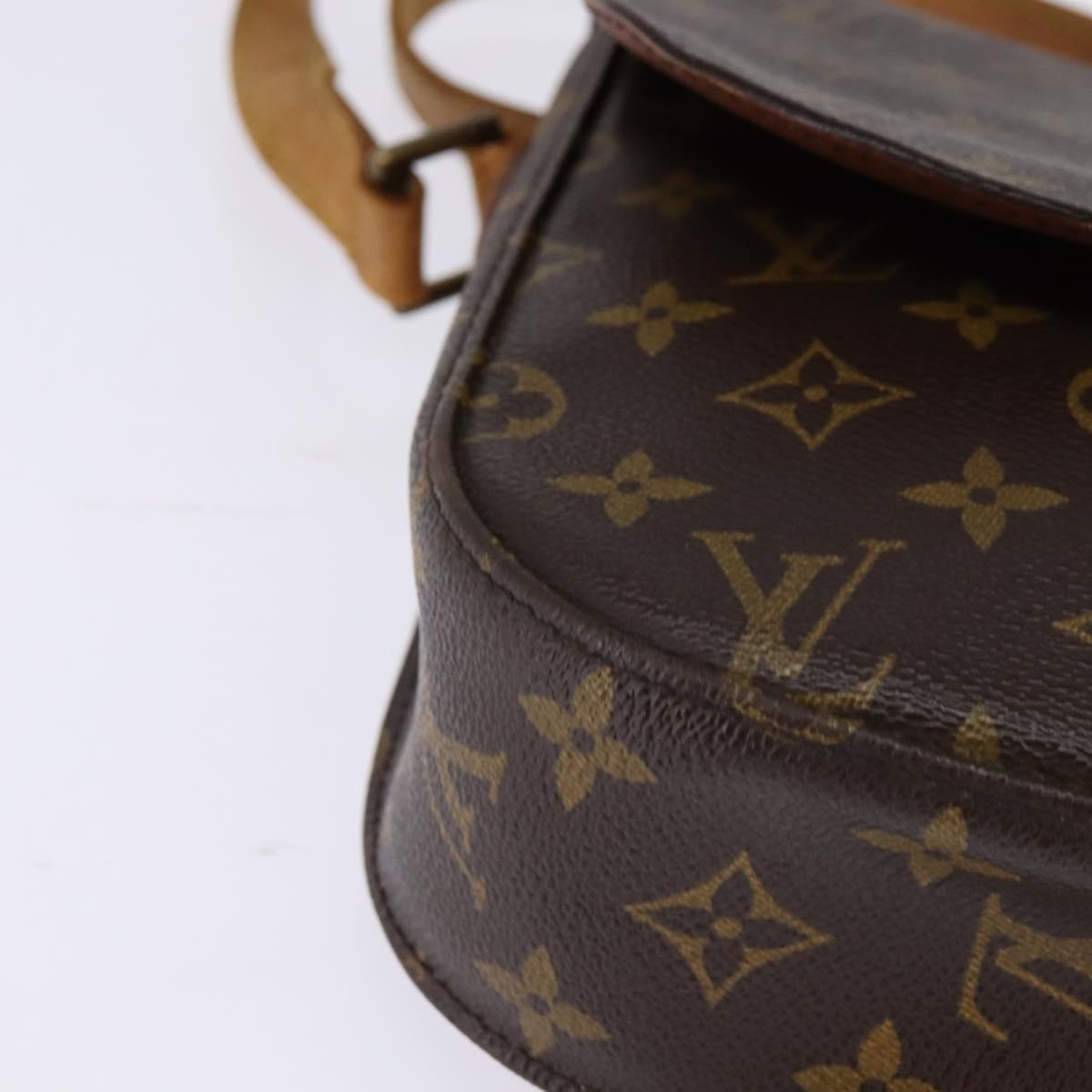 LOUIS VUITTON Monogram Saint Cloud GM Shoulder Bag M51242 LV Auth 145715