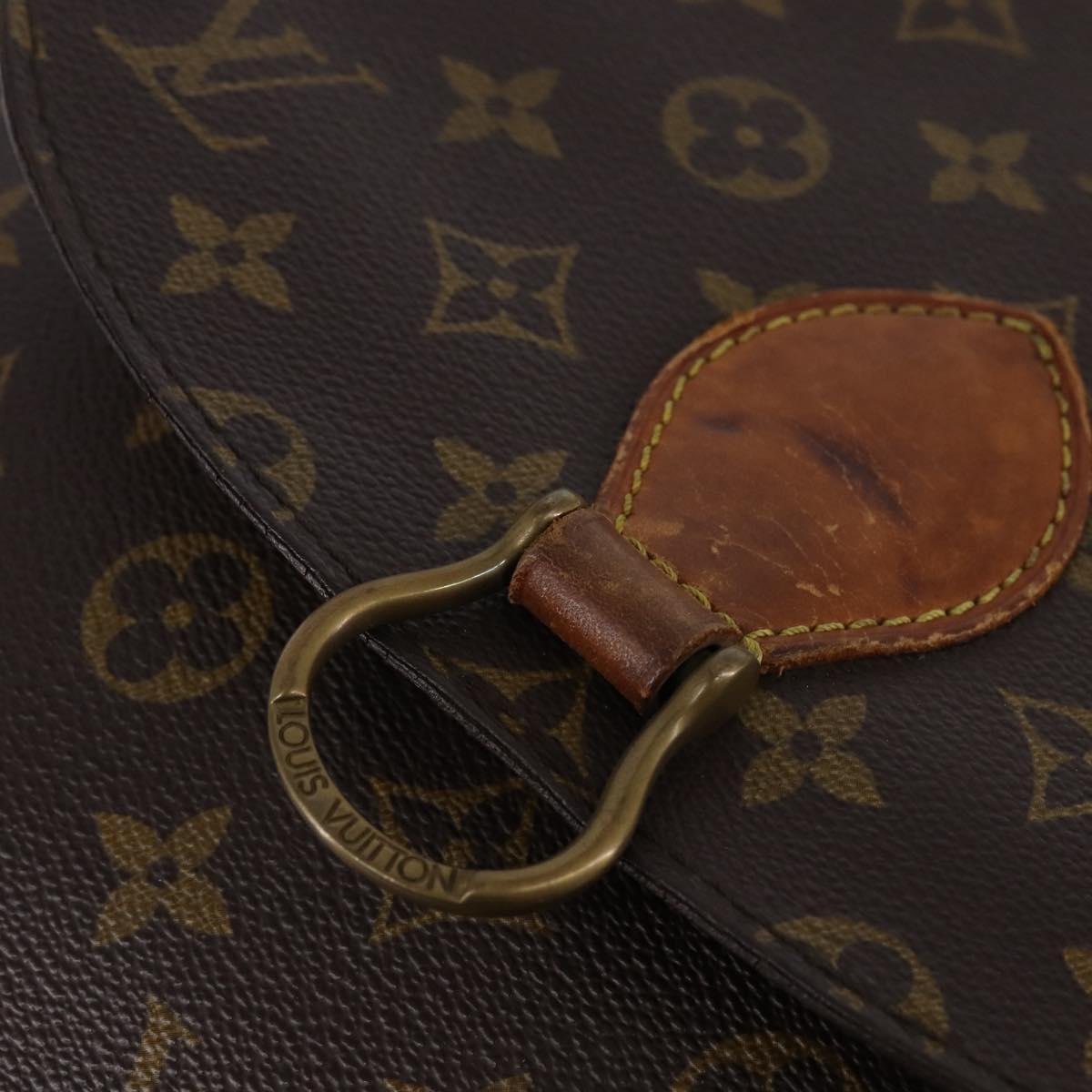 LOUIS VUITTON Monogram Saint Cloud GM Shoulder Bag M51242 LV Auth 145715
