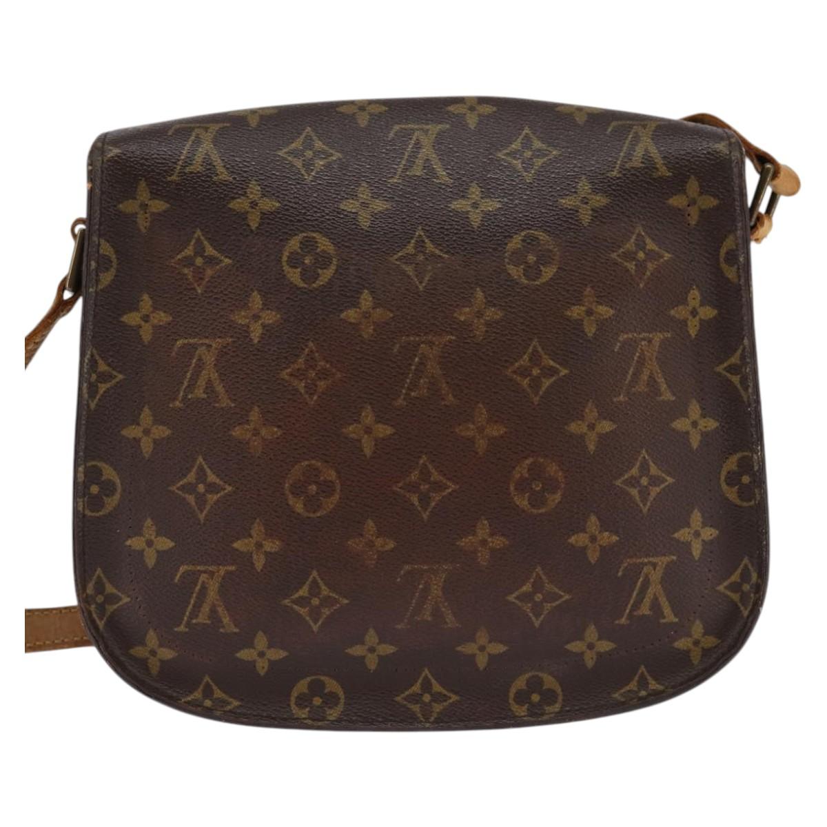 LOUIS VUITTON Monogram Saint Cloud GM Shoulder Bag M51242 LV Auth 145715
