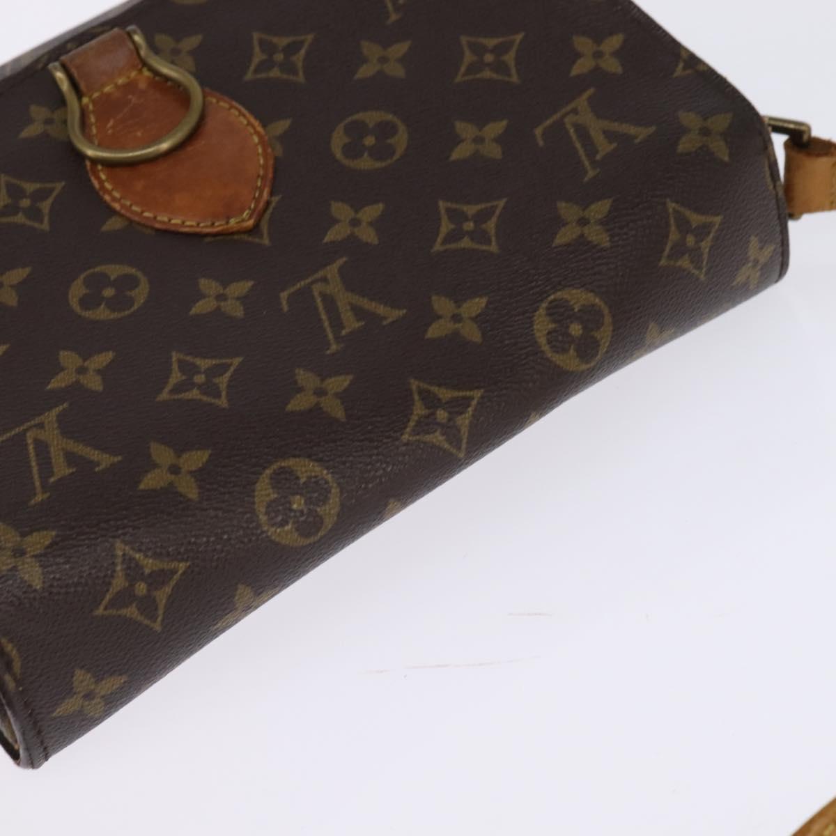 LOUIS VUITTON Monogram Saint Cloud GM Shoulder Bag M51242 LV Auth 145715