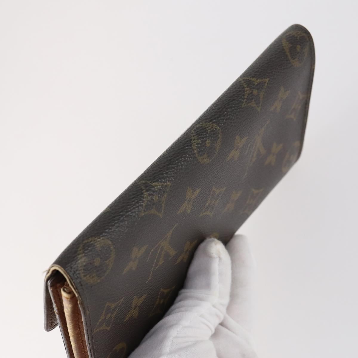 LOUIS VUITTON Monogram Wallet 4Set LV Auth 145719
