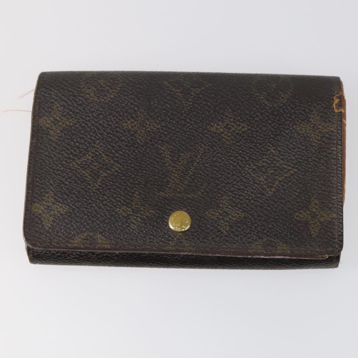 LOUIS VUITTON Monogram Wallet 4Set LV Auth 145719