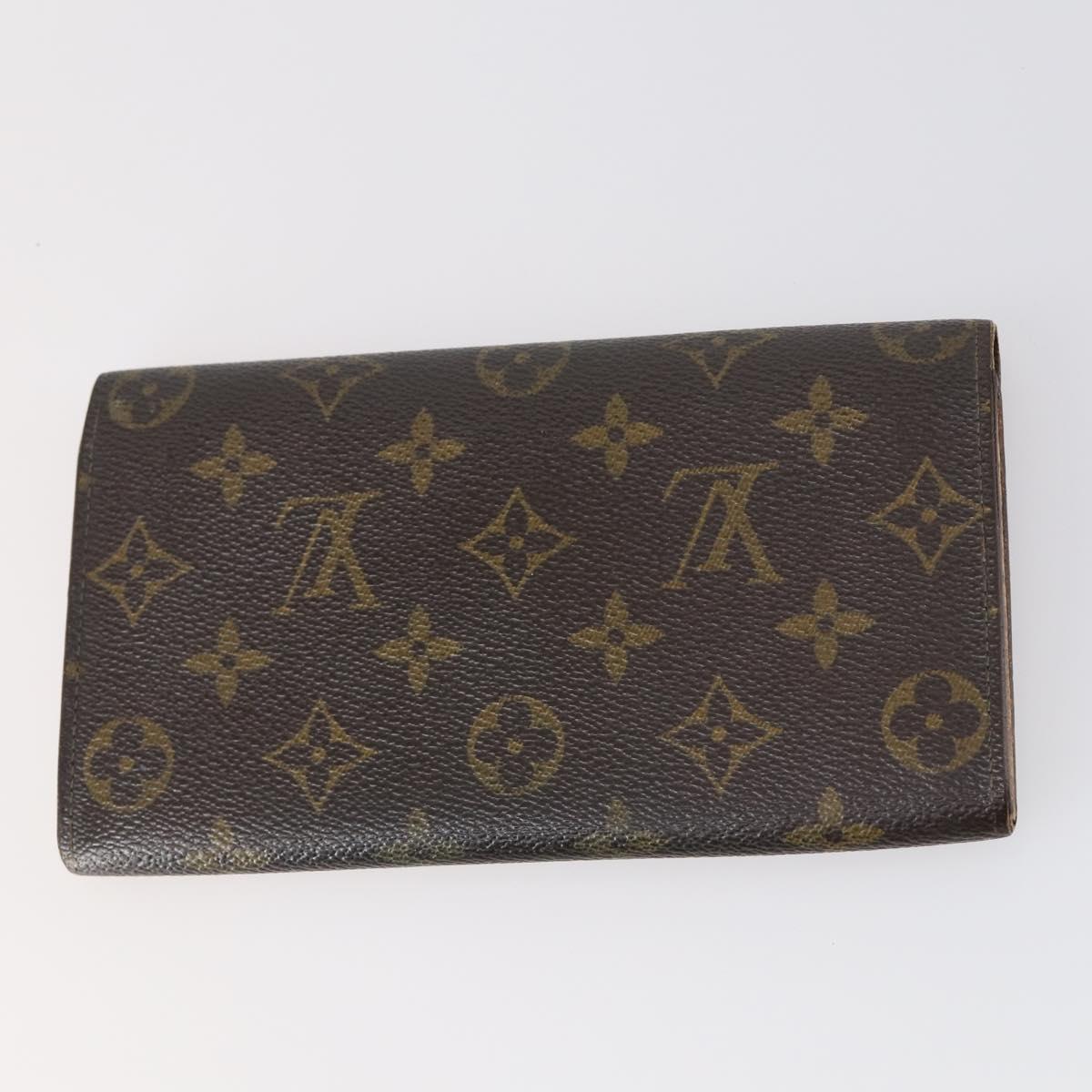 LOUIS VUITTON Monogram Wallet 4Set LV Auth 145719
