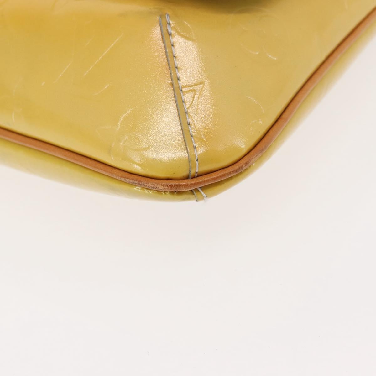 LOUIS VUITTON Monogram Vernis Thompson Street Bag Gris M91008 LV Auth 145734